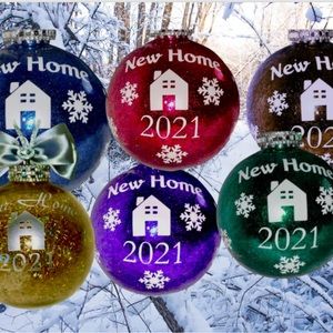 New Home Christmas Tree Ornament| Customized/Personalized Gift| White Elephant